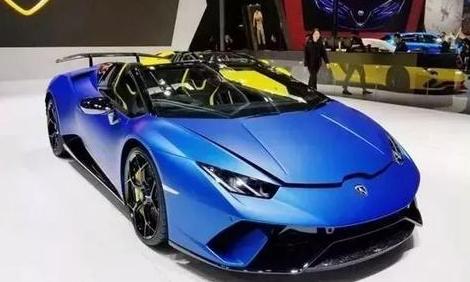 兰博基尼Huracan Performante Spyder亮相