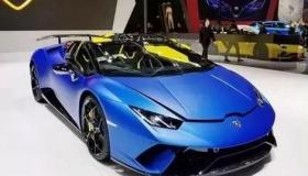 兰博基尼Huracan Performante Spyder亮相