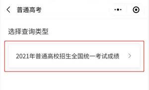 高考查分怎么操作？微信高考查分小程序助你快速查询成绩