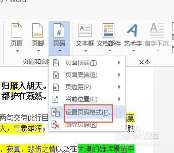 Word 2016页码设置：从任意指定页开始，轻松掌握技巧