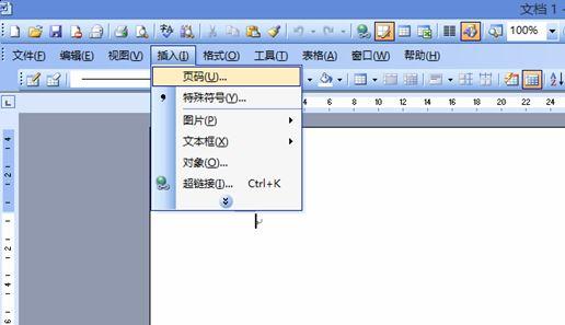 Word2007中如何插入页码：让文档更有序