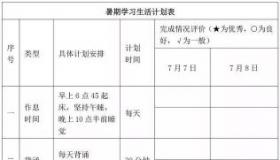 高中暑假计划：充实、有序与高效