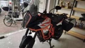 重庆惊现最贵KTM 1290 ADV摩托车，落地27万配99999车牌