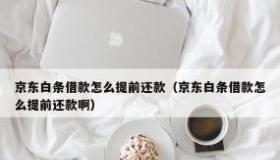 白条分期可以提前还款吗？京东白条的分期还款策略与注意事项