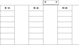 使用Word制作班级座位表的方法