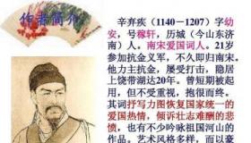 辛弃疾名句：探寻词中深意，品味历史情怀