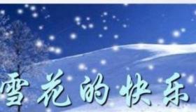 雪花的快乐：徐志摩笔下的纯净之恋