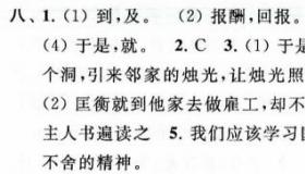 凿壁借光：匡衡勤学的文言文解读