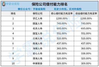 十大保险公司排名：服务、保费收入与投诉排名的全面解析