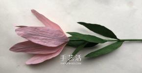 最简单百合花折法：四步绽放美丽之花