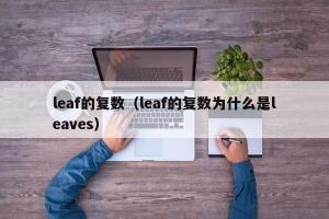 Leaf的复数形式是什么：深入探讨“leaves”的用法