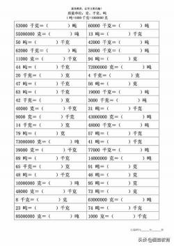 1克等于多少吨：质量单位的深度解析与换算指南