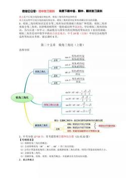 初三数学总复习知识点详解与备考策略