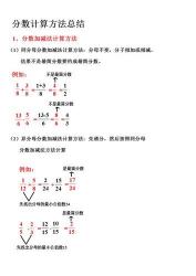 分数的加减乘除：基本规则与计算方法