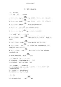 初三化学方程式：掌握基础反应的必备指南